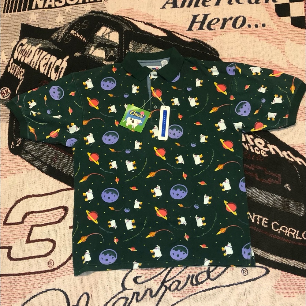 Cows shorts sleeve polo